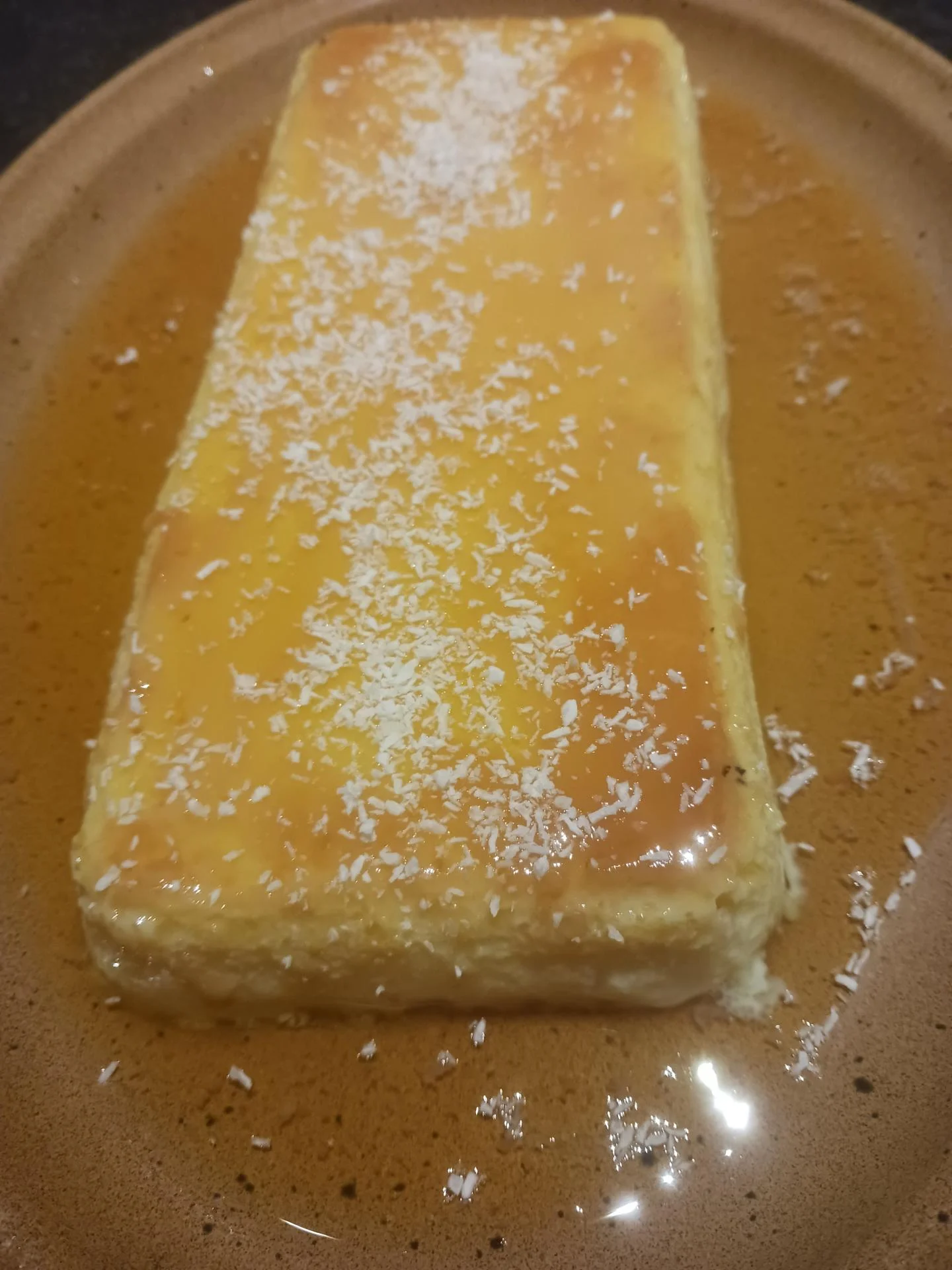 Flan viet coco caramel