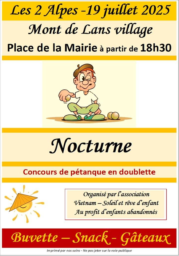 Photo affiche nocturne 2025